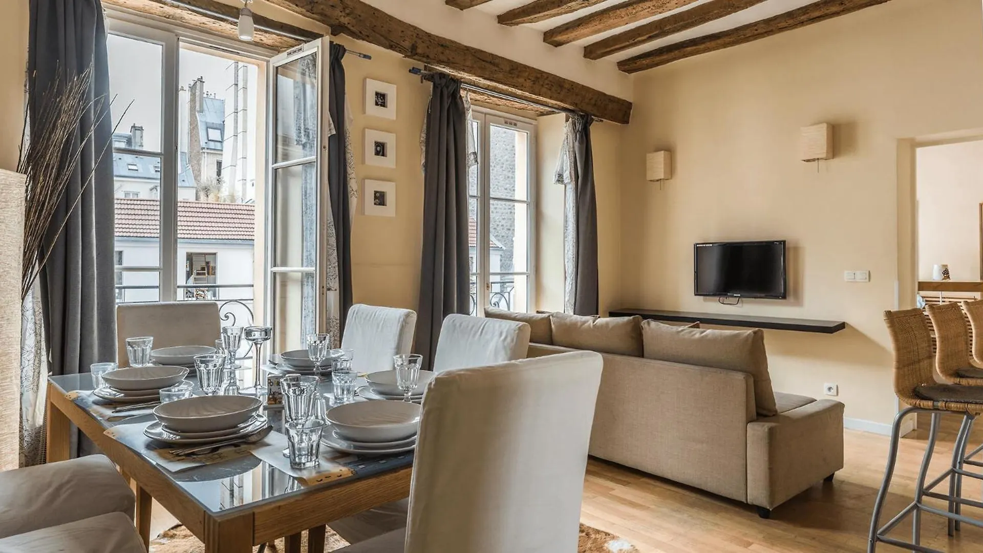 Apartmán Les Patios Du Marais 1 Paříž Francie