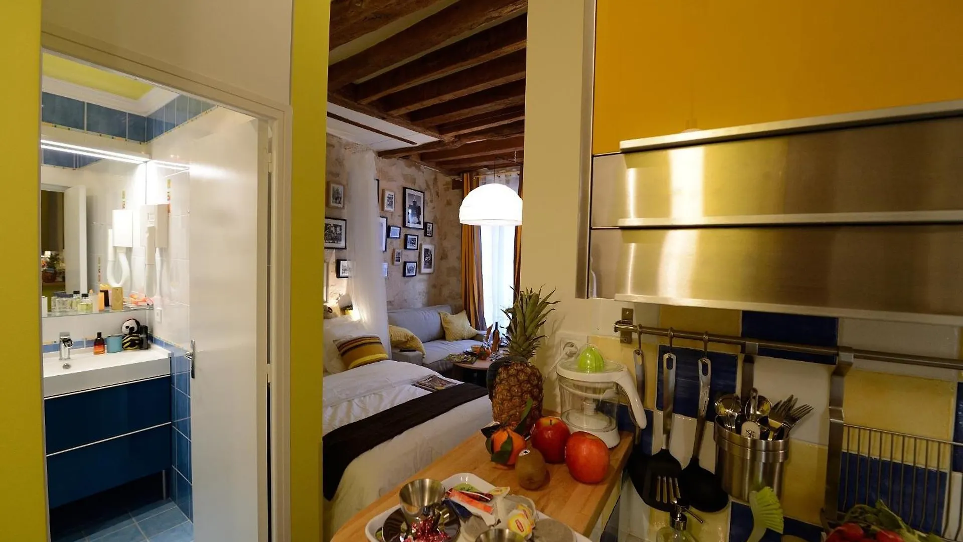 Apartmán Les Patios Du Marais 1 Paříž