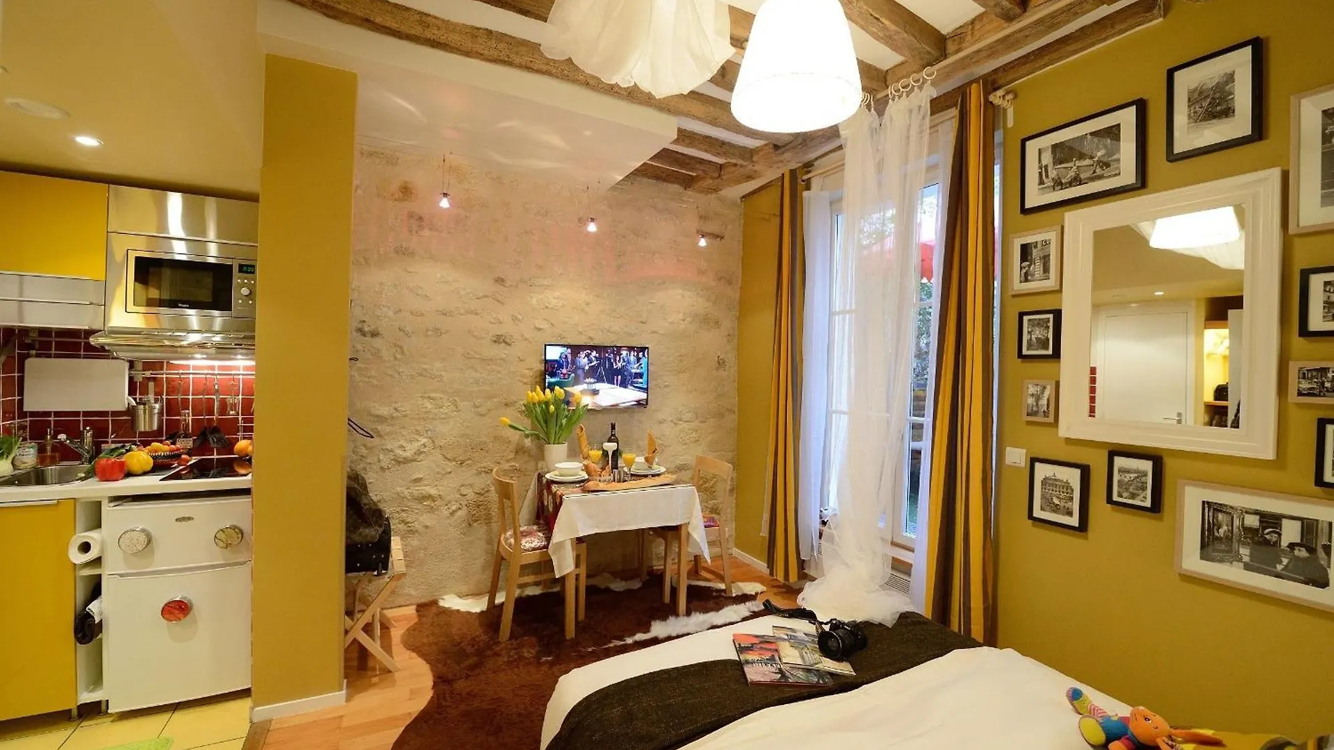 Apartmán Les Patios Du Marais 1 Paříž Francie