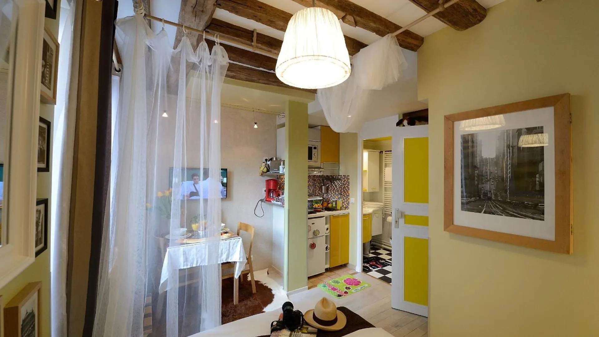 Apartmán Les Patios Du Marais 1 Paříž