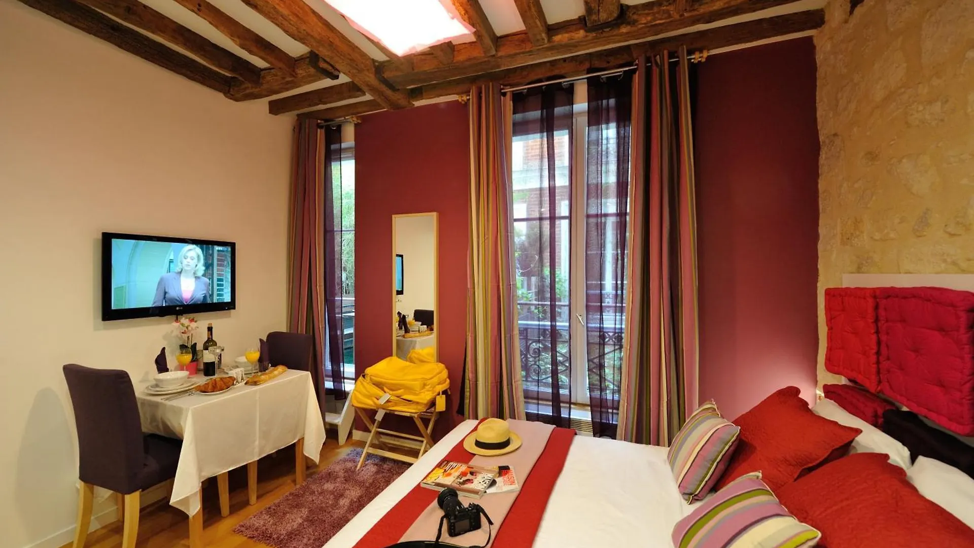 Apartmán Les Patios Du Marais 1 Paříž