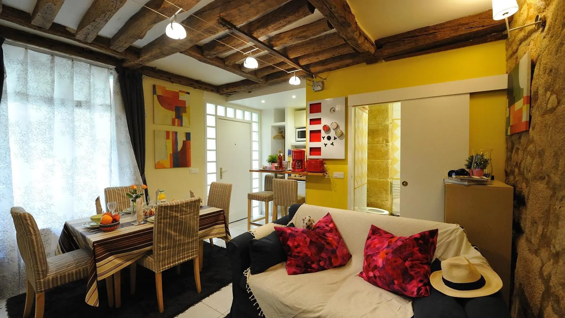 Apartmán Les Patios Du Marais 1 Paříž