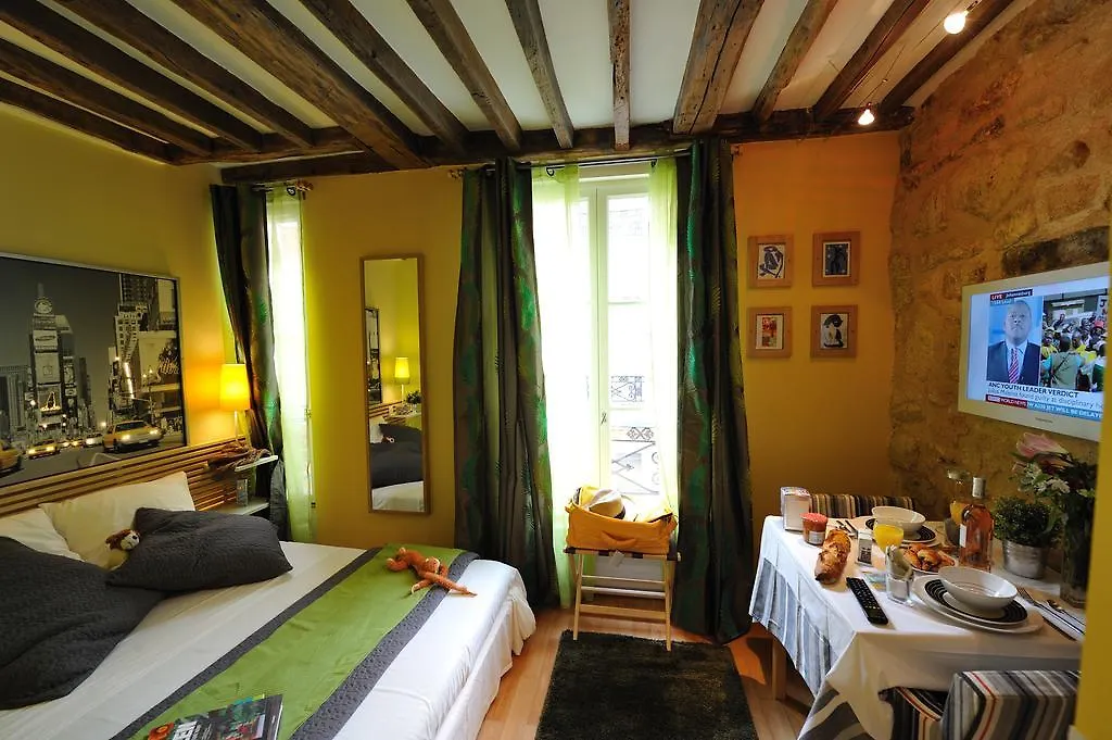 Apartmán Les Patios Du Marais 1 Paříž